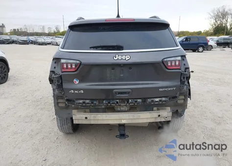 2020 Jeep Compass Sport 4X4 из США, поврежденный, VIN 3C4NJDAB8LT151749